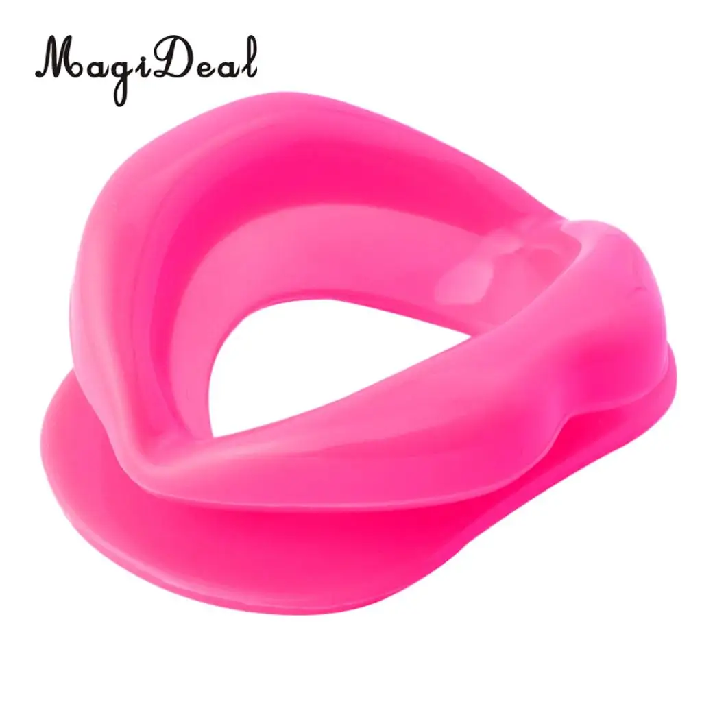 Silicone Face Lift Slimmer Lip Trainer Tightener Face Slim Exerciser Muscle Oral Exerciser Anti-Wrinkle Mouth Pink 