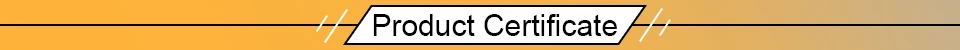 Product Certificate