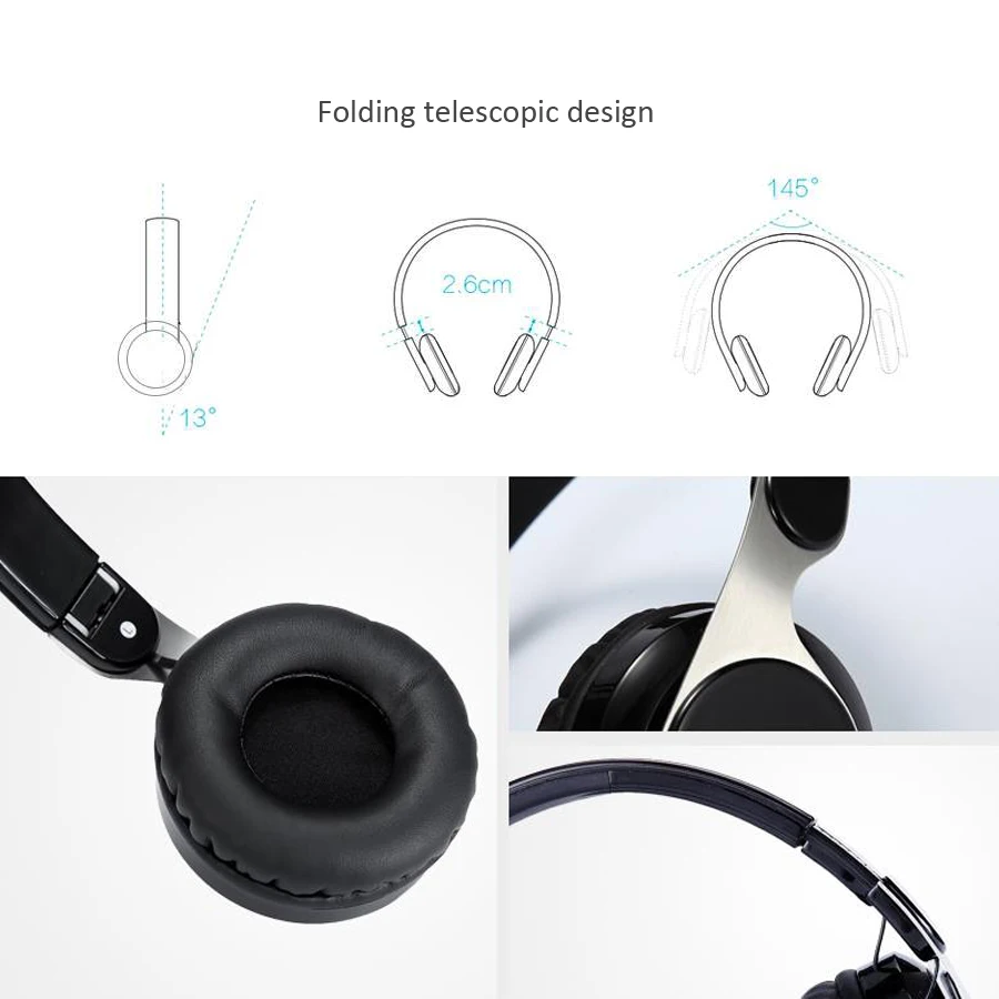 Беспроводные Bluetooth наушники беспроводная гарнитура 4 1 Hi Fi стерео сабвуфер
