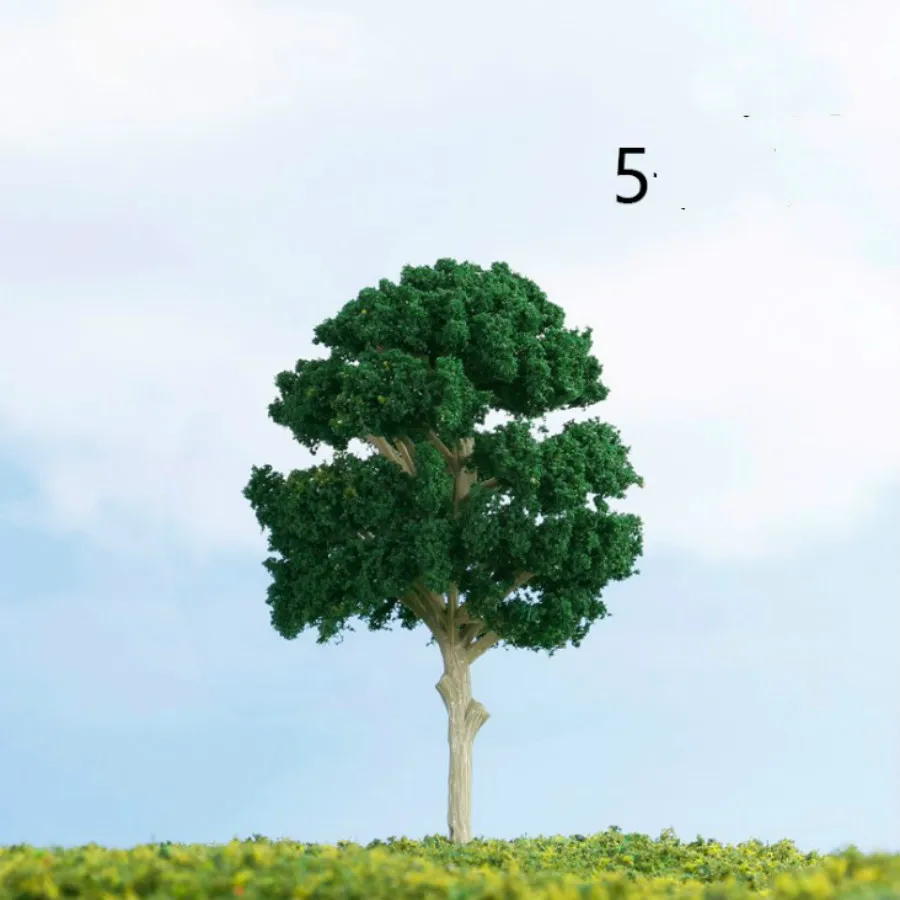200 шт./лот 4,6 см Лидер продаж 2018 новый N z весы миниатюрный архитектурный модель зеленый дерево для ho поезд макет modelbouw сцены