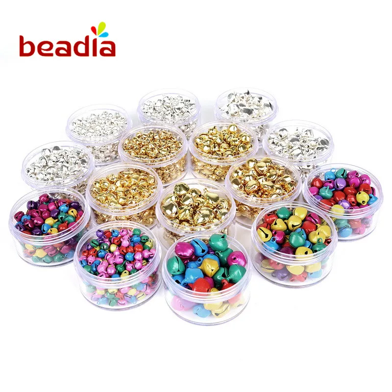 50 300 шт. железная бусина для украшения ёлки|bell gold|beads beadsbeads loose |