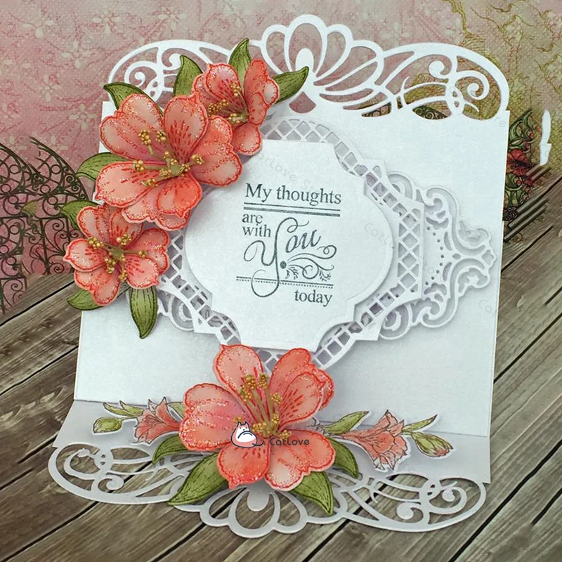 Greeting Card Decorative Metal Cutting Dies Stencils Scrapbooking Craft DIY Gift
