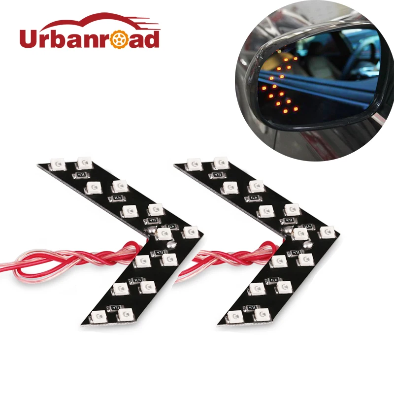Buy 2PCS Rearview Led Side Mirror Turn Signal Lights