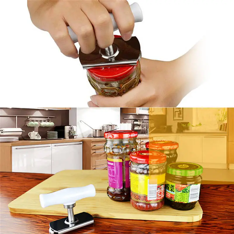 Adjustable Free Size Can Opener Stainless Steel Manual Can Opener