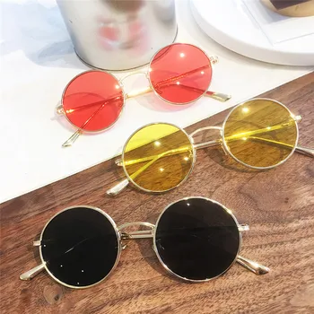 

MS Unisex Round Sunglasses 2019 Decoration Classic Eyewear Women Sunglasses Original Brand Designer Sun Glasses Fashion UV400