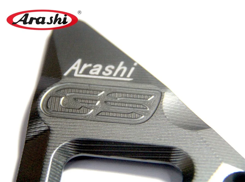Arashi R1200GS 2013- с ЧПУ-обработанной ножкой Peg отдых протектор пятки защитная пластина для BMW R1200 GS приключение ABS 13 14 15 15 16 17