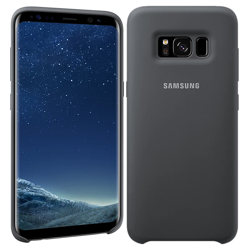 Samsung S8 case silicone back cover galaxy S8 plus note8 hard phone case Full protective S 8 plus luxury S8plus 100% original