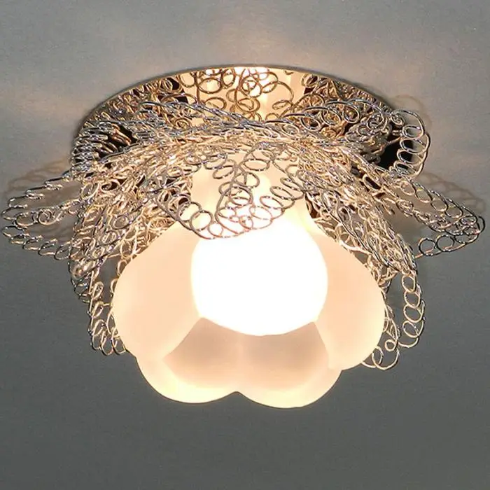 Улучшенный 3 Вт светодиодный Люстра для освещения, лампа для гостиной дома современный светильник для прихожей потолочный хрустальный абажур светодиодный панель HR