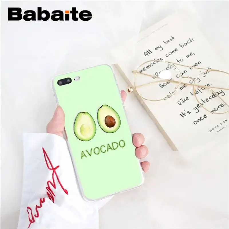 Babaite чехол с принтом авокадо мягкий чехол для телефона для iPhone 8 7 6 6S Plus 5 5S SE XR X XS MAX 10 11 11pro 11promax Coque Shell - Цвет: A14