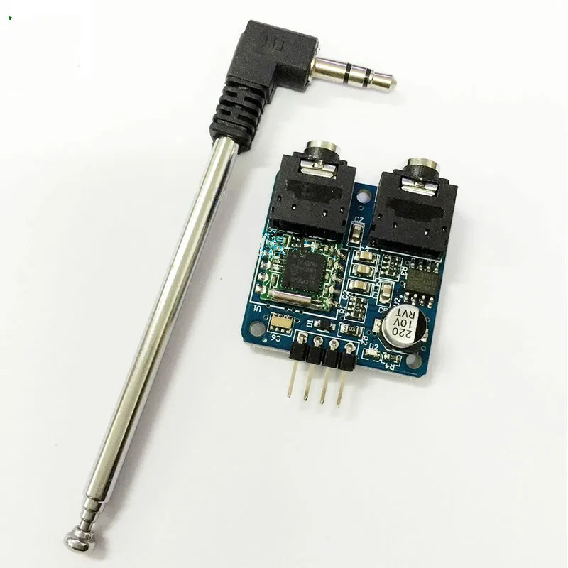 

1set TEA5767 FM Stereo Radio Module for Arduino Radio 76-108MHZ With Free Cable Antenna #Hbm0326