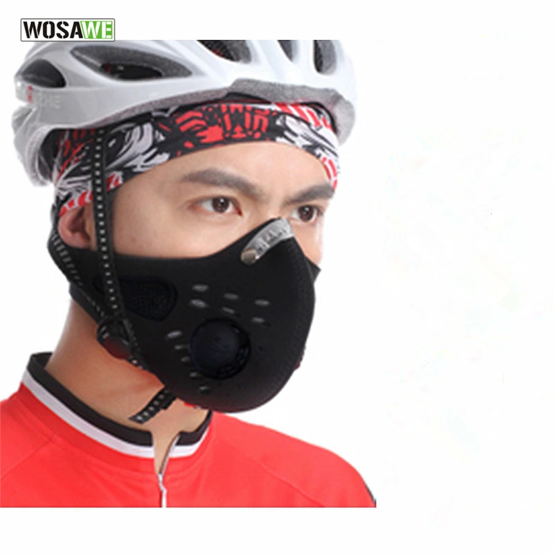 WOSAWE анти-загрязнения Город Велоспорт маска для лица с изображением рта Муфельная маска от пыли Велосипедный спорт защита мото Велоспорт маски защитный чехол