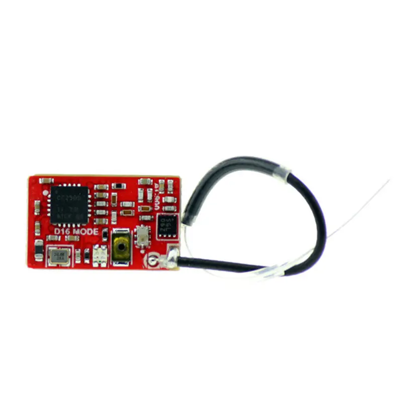 

0.9g Super Mini AC900 Dual Mode Receiver Compatible For Frsky D16 & For S-FHSS RX Built-in LNA Chip RC Models Multicopter