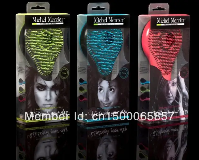 Michel Mercier Detangling Brush Thick Hair Ladies As Seen On Tv In