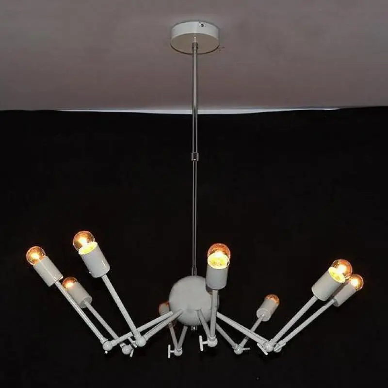 Кухня Retro Loft industrial Освещение многоцветное Spider столовая комната Подвеска Lustres vintage