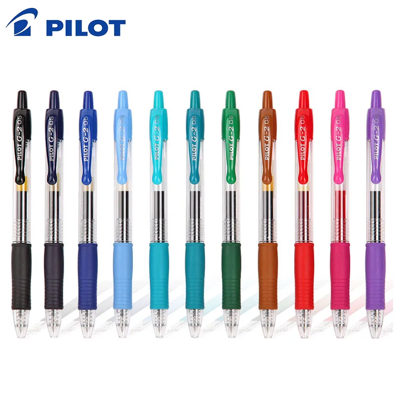Pilot G2 Retractable Premium Color Gel Ink Roller Ball Pen 0.5mm 8