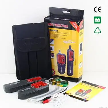 Free shipping, NOYAFA NF-268 Wire locator Network Telephone Cable Tracker Wire Toner Tracer Tester with Anti-jamming