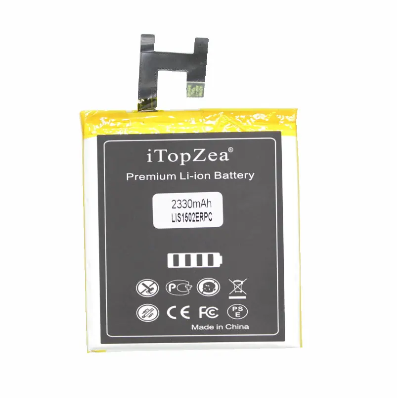 

iTopZea 1x 2330mAh /8.7Wh LIS1502ERPC M2 Aqua Replacement Battery For Xperia Z L36H lt36h L36i SO-02E C6603 c6602 Batteries