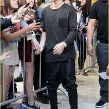 Джастин Бибер такой же стиль мужские модные кожаные штаны-шаровары широкие брюки на завязках крест брюки мужские для певицы для сцены костюмы