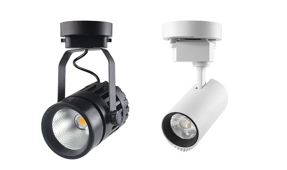 White New Type LED Track Light Ceiling Box Rail Lights Connector Accessories For LED Spotlight  2 Wire 3 Wire Home Lighting  (7)