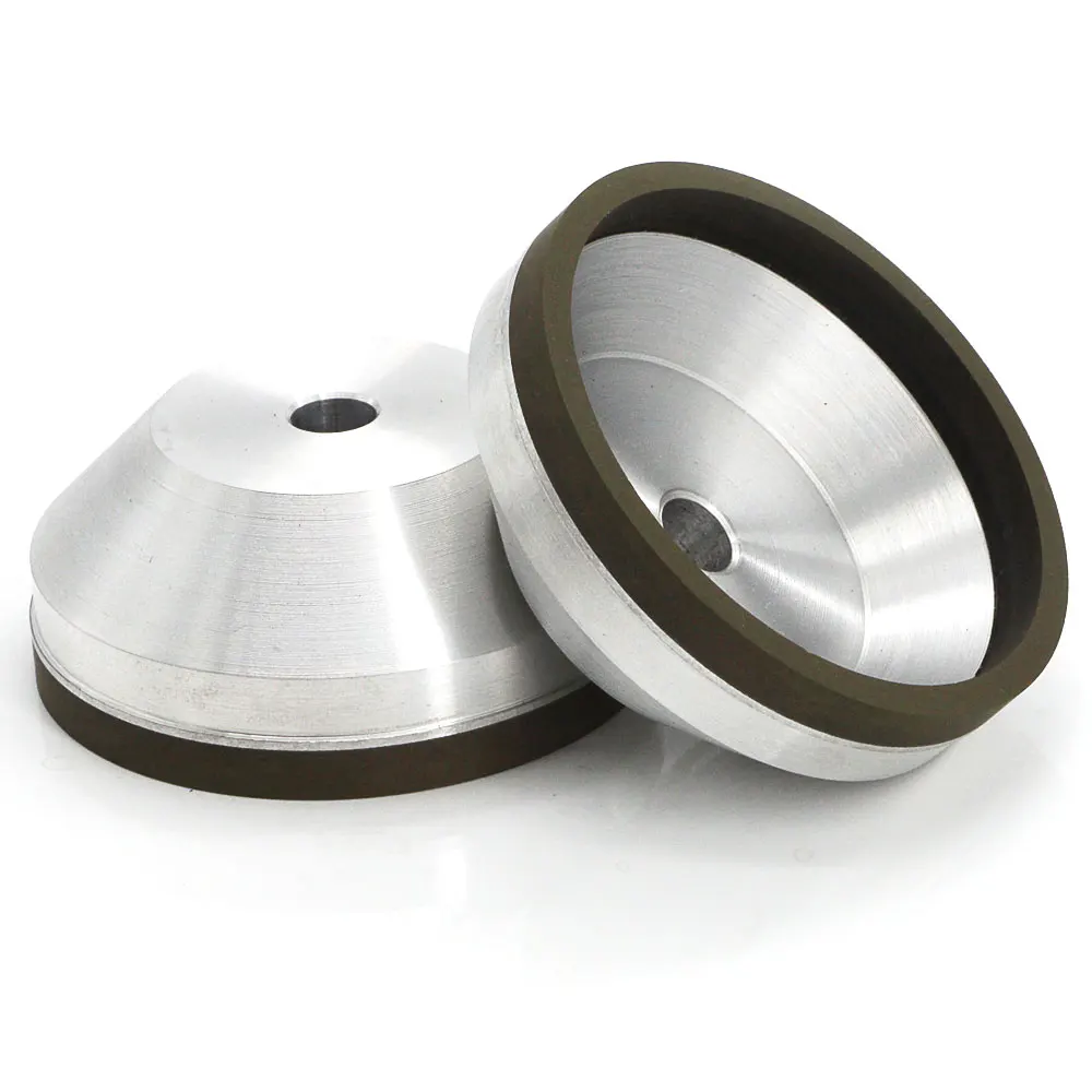 3 4 5 6 inch 12A2 Diamond cup grinding wheel for tool grinding of carbide reamer, turning tools and graver 12A201-14