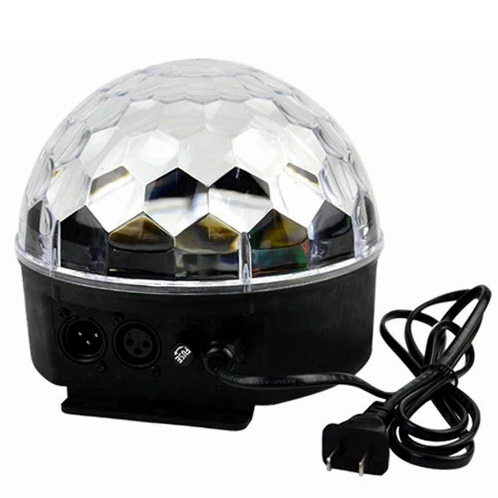 Мини DMX512 LED вечерние светильник s портативный хрустальный волшебный шар для дома
