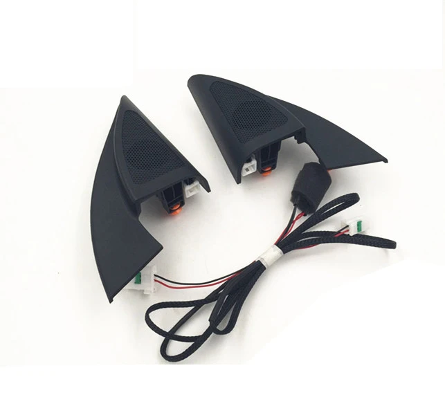 

For kia RIO 2017 K2 triangle head tweeter speakers car tweeter audio trumpet speakers tweeter with wire