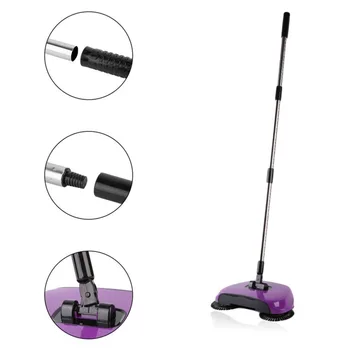 

Practical Hand Push Type Sweeping Machine Household Plastic Broom Dustpan Set Vacuum Floor Cleaner Gift Hand-Propelled Sweeper
