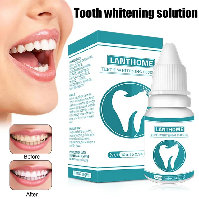 2018 10ml Teeth Whitening Liquid Professional Oral Hygiene Cleaning