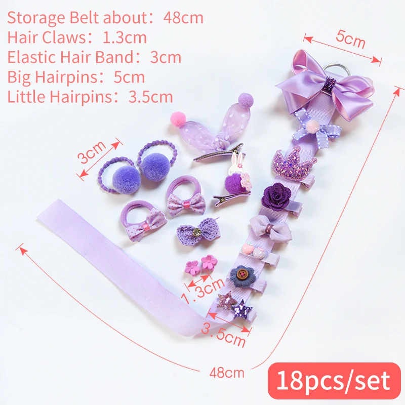 Girls Cute Hair Accessories Gift Box-5