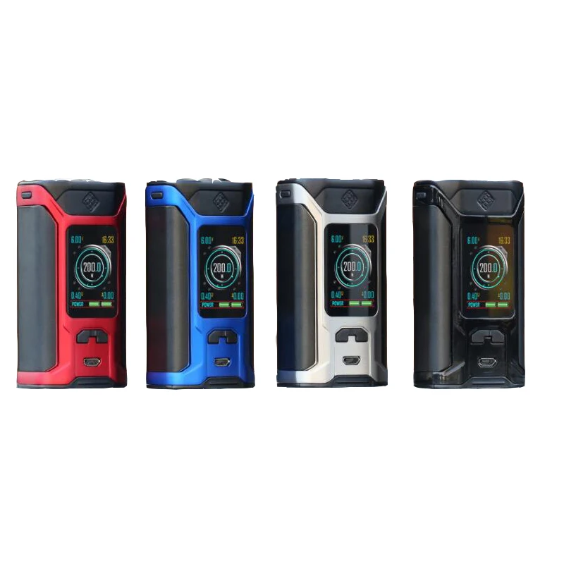 Оригинальный wismec извилистые Ravage230 электронная сигарета 200 Вт опустошать 230