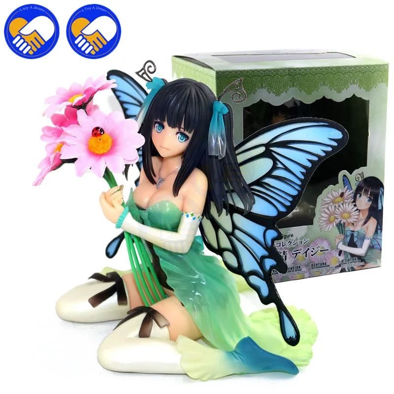 

NEW 14cm Butterfly Fairy Daisy Model 1/6 Scale Pre-Painted PVC Action Figure Illustration by Tony Figurine Toys Collection Model