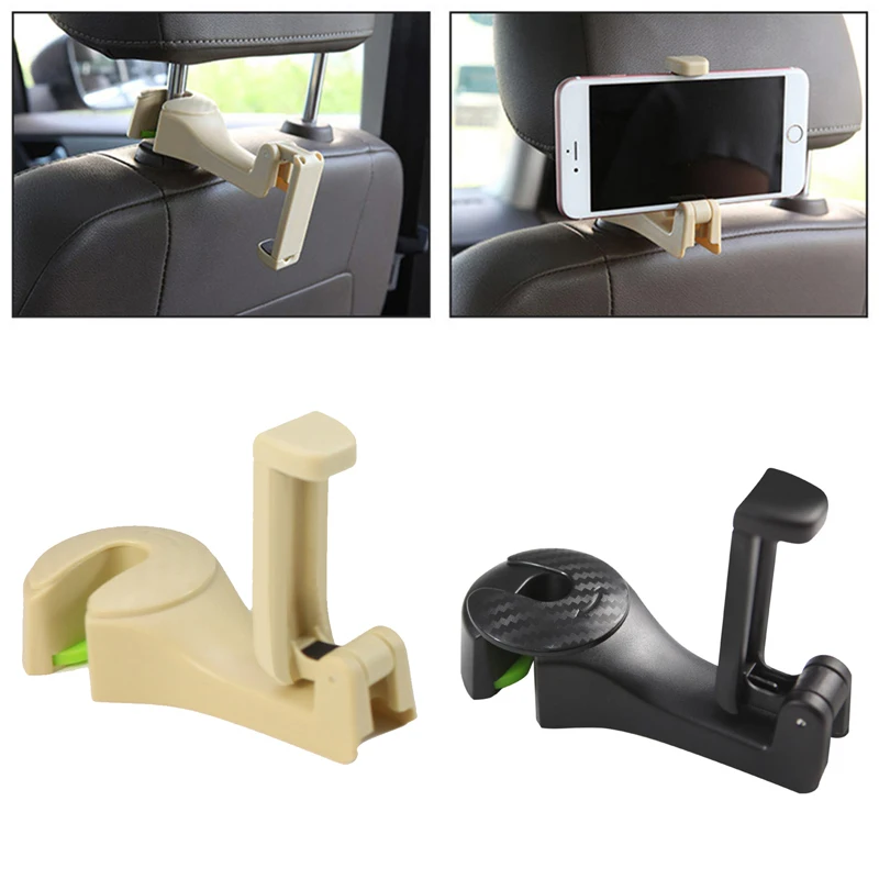 

Auto Car Holder Car Stand Phone Seat Headrest Hanger Hooks Clamps Support Car Phone Car Interior Accessories