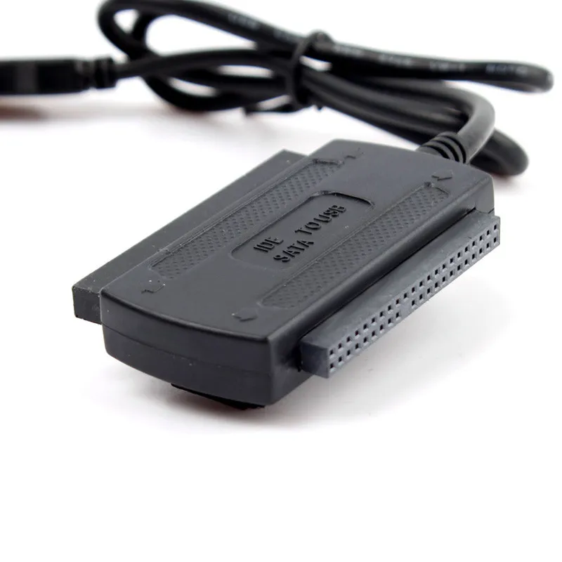 High Speed 2.5 3.5 HD HDD USB 2.0 to IDE SATA  Converter Adapter  Cable Cord