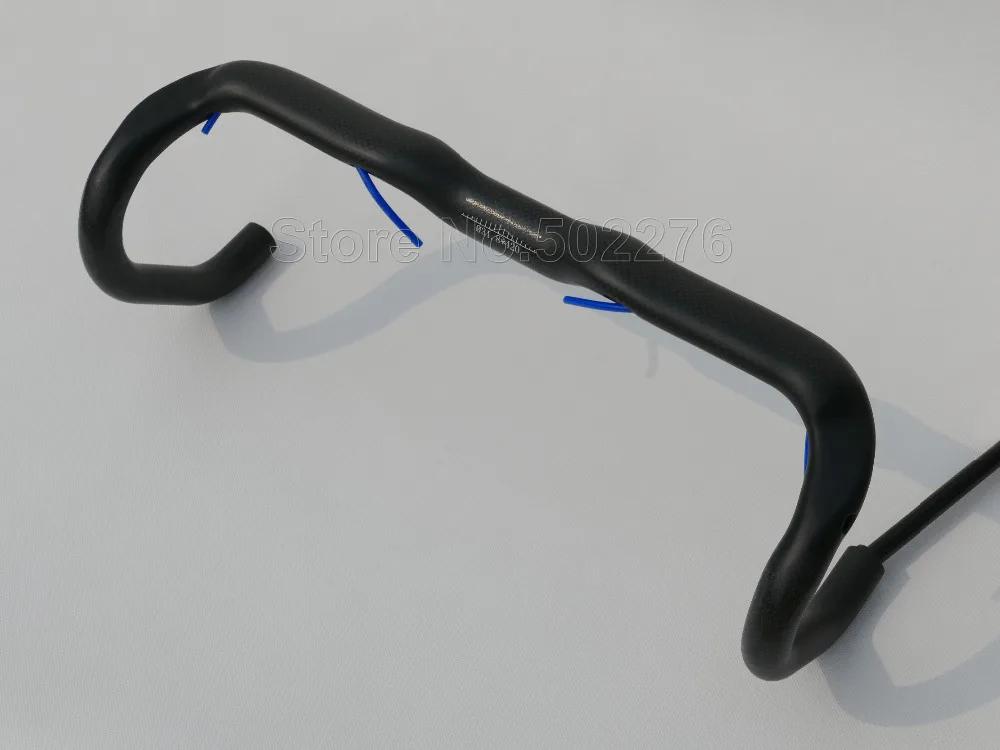 

Internal cable HANDLEBAR H5 - Carbon Matt Glossy Bicycle Handlebar 31.8 400mm 420mm 440mm For Road / Racing / Cyclocross Bike