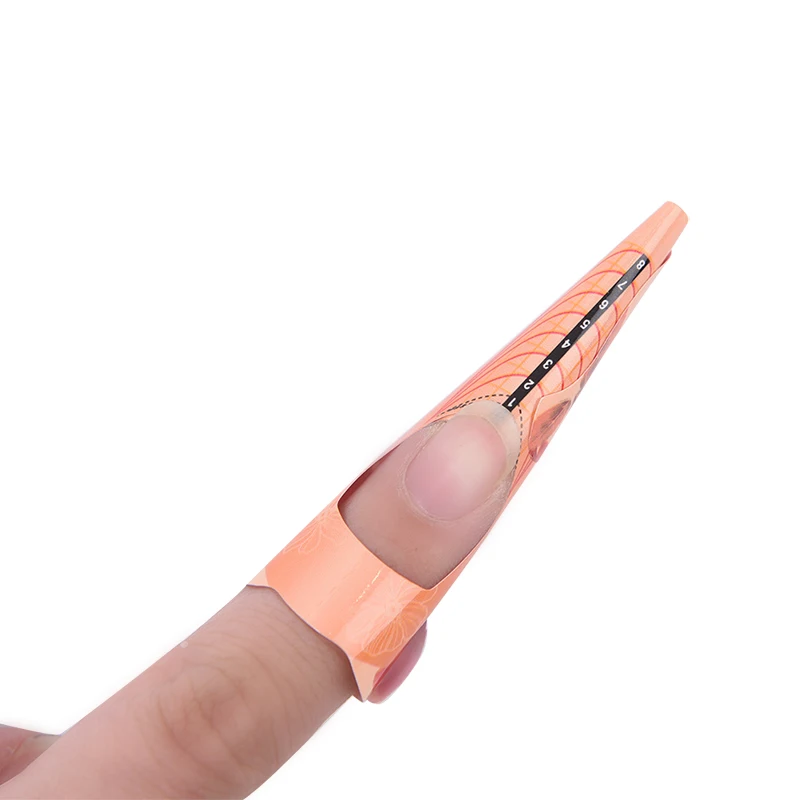 100Pcs Butterfly/Maple Leaf Nail Art Forms For UV Gel Nail Extension DIY Nail Art Tool