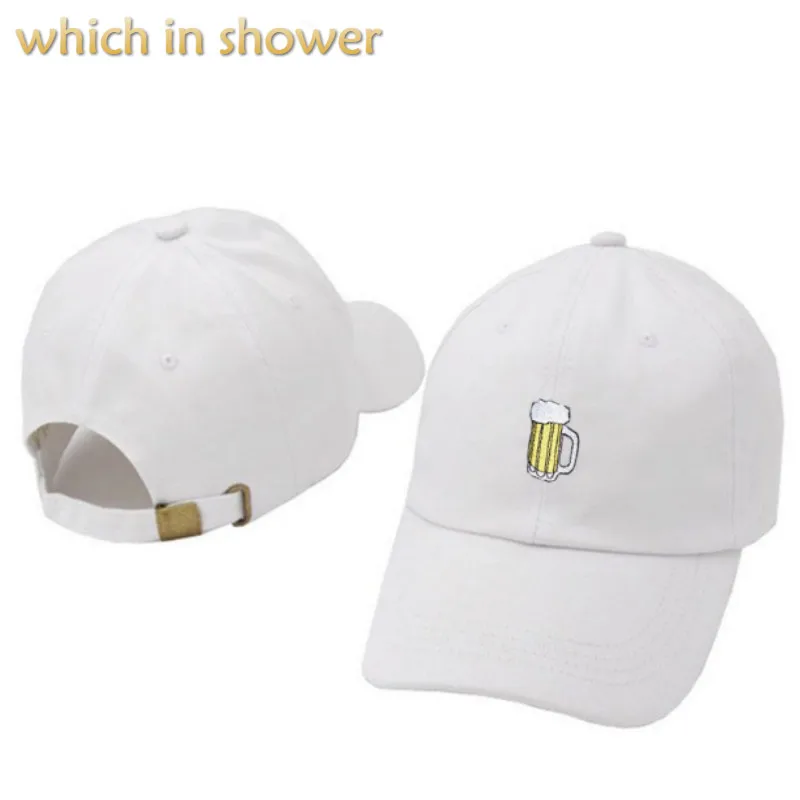 Пиво папа шляпа для женщин регулируется хлопок вышивка мужчин бейсболка в стиле хип-хоп чашка пива Мужской snapback шляпа женская шапка