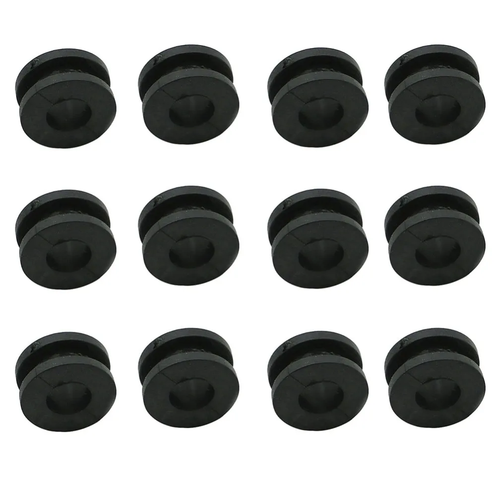 RUBBER SIDE PANEL GROMMETS FOR HONDA KAWASAKI SUZUKI YAMAHA SET OF 3