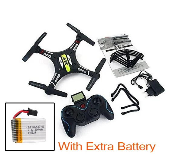 

F11324-A Extra Battery H8C 4CH 2.4G 0.3MP Camera RC Quadcopter Uav Drone Helicopter RTF 30W LCD 3D 6-Axis Explorers