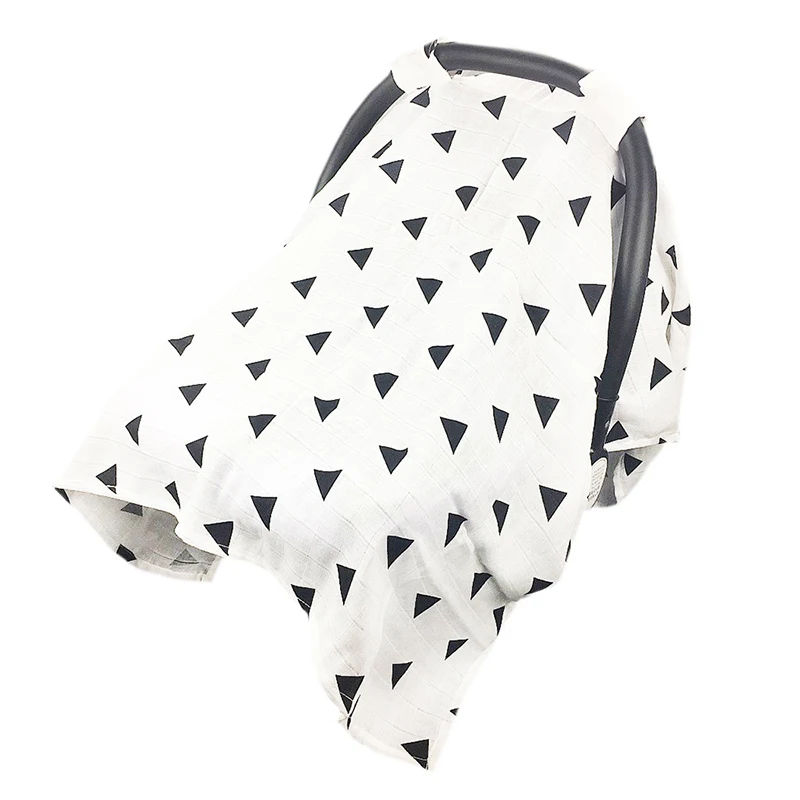 Baby Stroller Accessories Muslin Blanket Car Seat Cover Sunshiled Sunshade Safety Basket Cart Cradle Cap Visor Sun Canopy