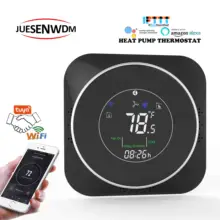24VAC ℃&℉ changeable heat pump Heat transfer controller THERMOSTAT WIFI for Room temperature adjustment