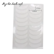 Наклейки для глаз s 50 пар бумажные накладки под глаза накладки для накладных ресниц накладки для наращивания накладки на глаза наклейки Обертывания инструменты для макияжа