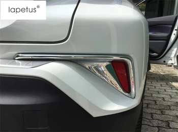 

Lapetus Accessories For Toyota C-HR CHR 2016 - 2019 Car Side Rear Behind Fog Lamp Foglight Lights Frame Molding Cover Kit Trim