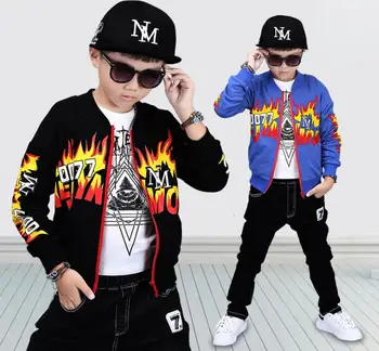 

Boys' Autumn coat 2018 new children's spring and autumn sports children's fashion boy jacket children boys clothing