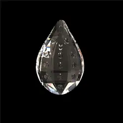 32 шт./лот прозрачный кристалл 50 мм Люстра Запчасти кулон для освещения Призма подвесной кристалл кулон Бесплатная доставка