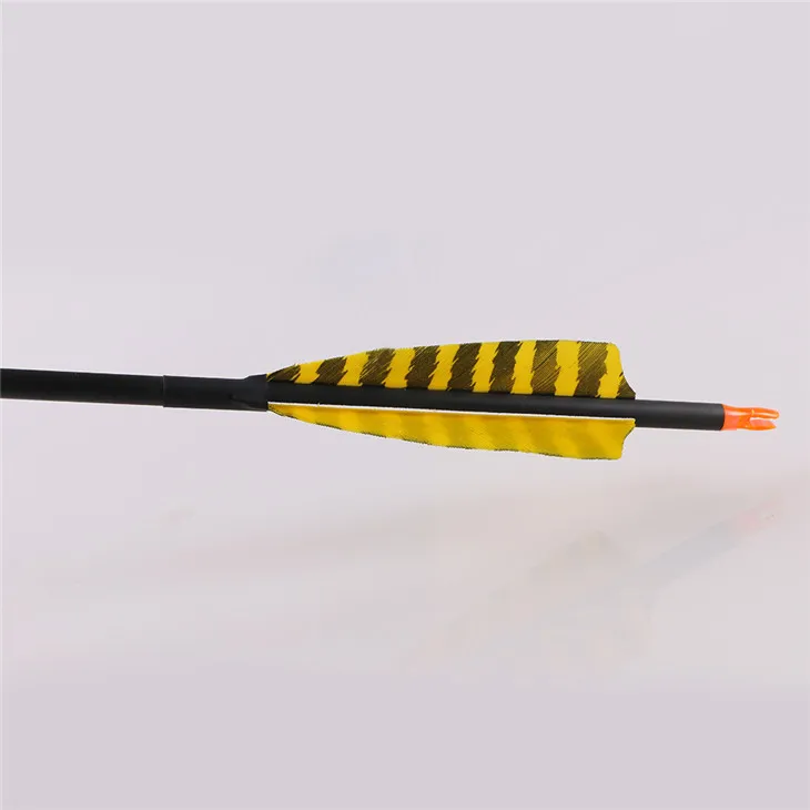 12 pcs Pure Carbon fiber Shaft Arrows For Archery Recurve bow Hunting