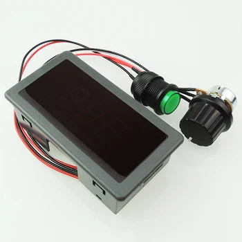 

CCM5D Digital Display PWM DC Motor Governor 6V12V24V Poleless Speed Regulating Switch Controller Display Shell
