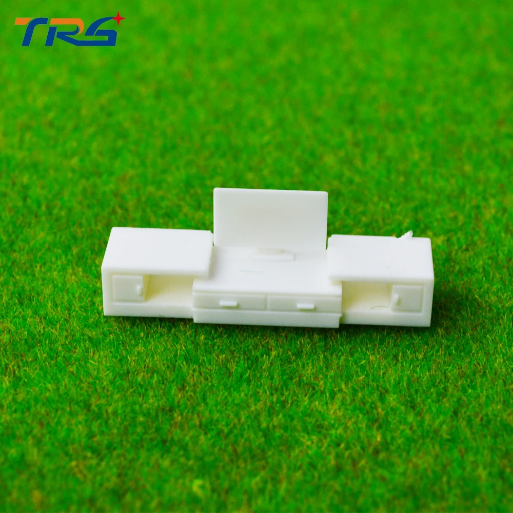 

Teraysun 50pc 1:50 miniature scale model TV Table/ TV Cabinet/ TV Stand plastic model toy for indoor layout
