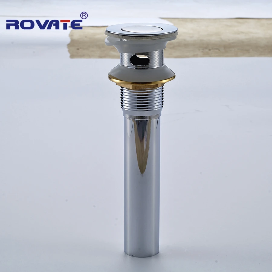 Buy Chrome Stainless Steel Bathroom Accessories Basin Drain Sink