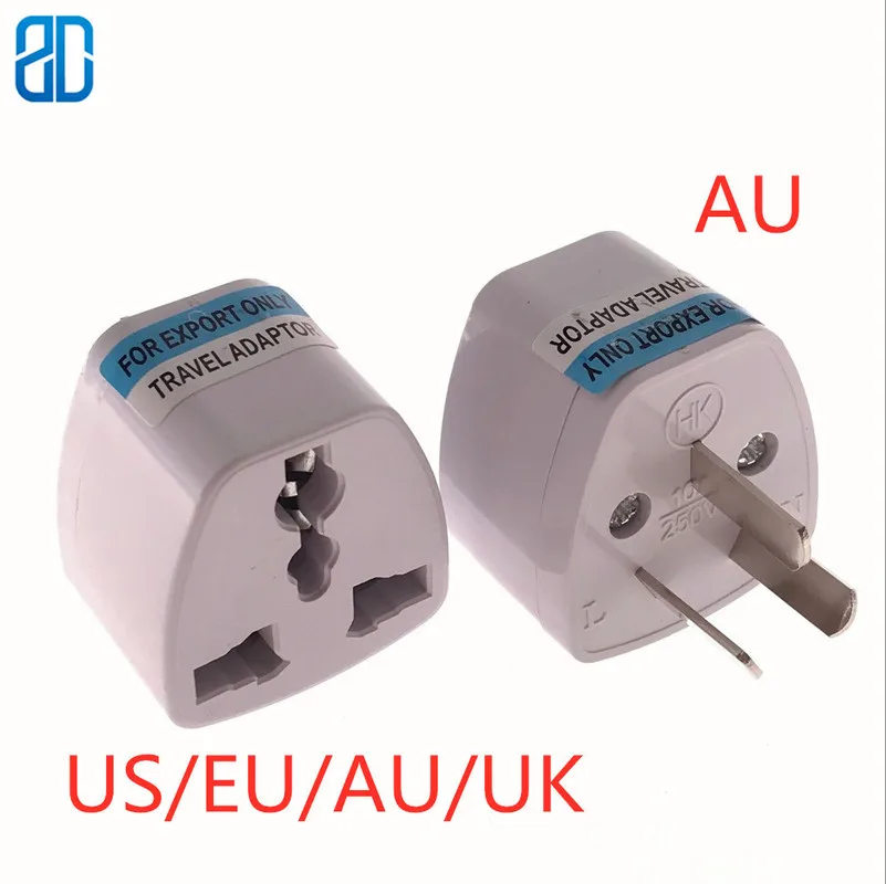Универсальный адаптер питания для путешествий 3 контактный переходник Австралии