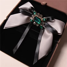 Креативный галстук-бабочка со стразами бабочка женская бабочка s Девушка Шипованный воротник бант ретро леди девушка рубашка одежда аксессуары